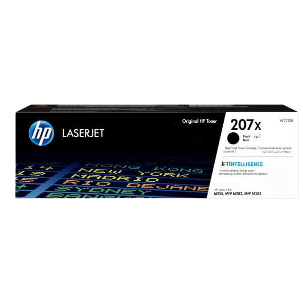 HP 207X / W2210X sort XL toner - Original