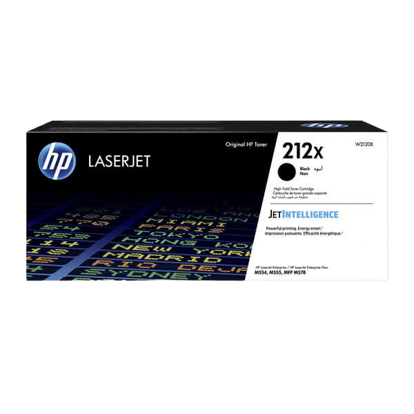 HP 212X / W2120X sort XL toner - Original