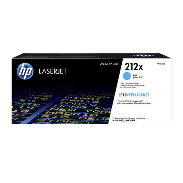 HP 212X / W2121X cyan XL toner - Original