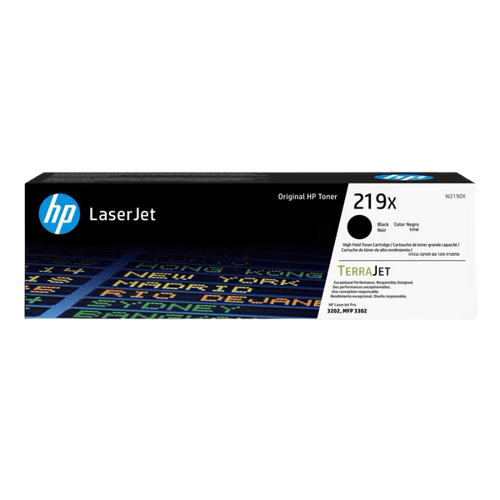 HP 219X / W2190X sort XL toner - Original