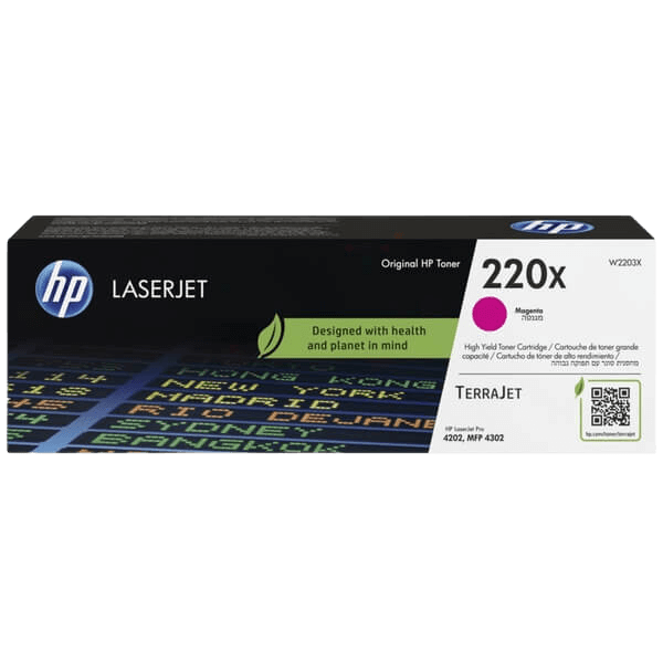 HP 220X / W2203X magenta XL toner - Original