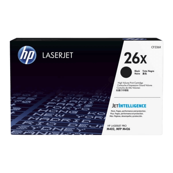 HP 26X / CF226X sort XL toner - Original