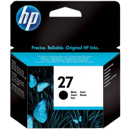 HP 27 / C8727AE sort blækpatron - Original