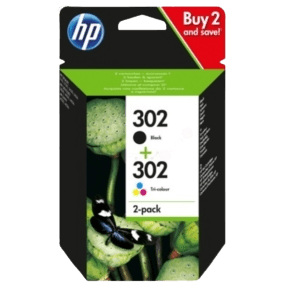 HP 302 / X4D37AE CMYK blækpatron - Original