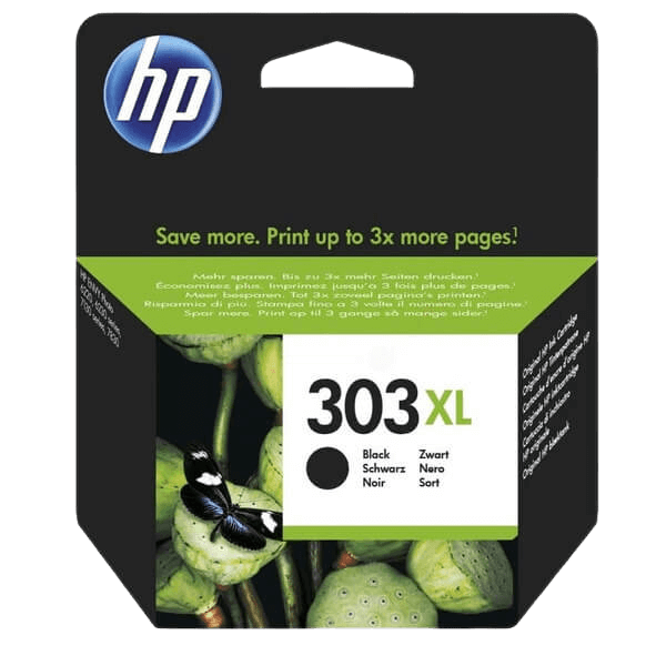 HP 303XL / T6N04AE sort XL blækpatron - Original