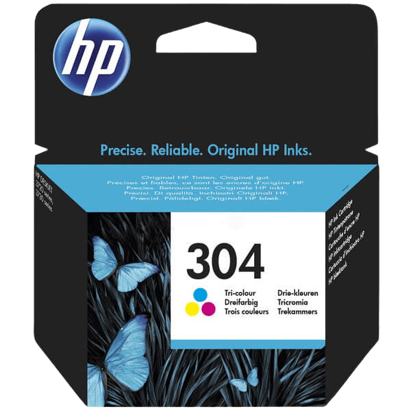 HP 304CMY / N9K05AE CMY blækpatron - Original