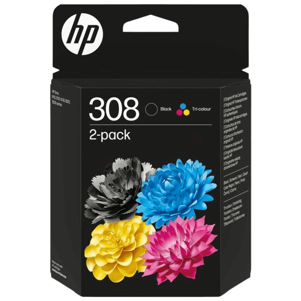 HP 308 / 6L6S6UE CMYK blækpatron - Original