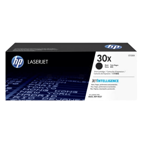 HP 30X / CF230X sort XL toner - Original