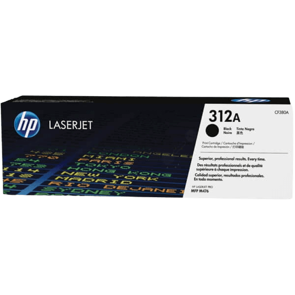 HP 312A / CF380A sort toner - Original
