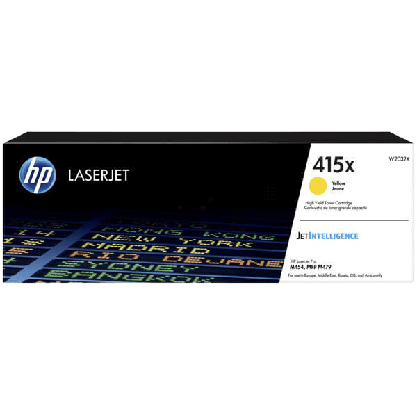 HP 415X / W2032X gul XL toner - Original