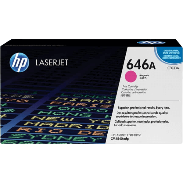 HP 646A / CF033A magenta toner - Original