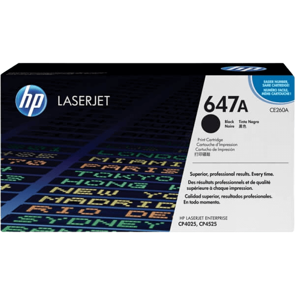 HP 647A / CE260A sort toner - Original