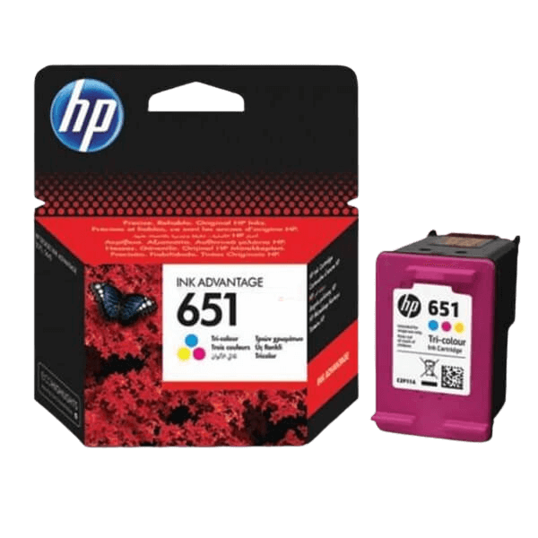 HP 651 / C2P11AE CMY blækpatron - Original
