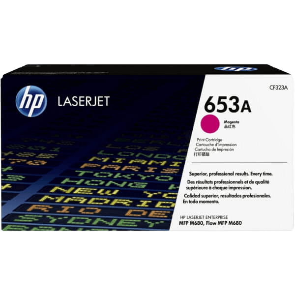 HP 653A / CF323A magenta toner - Original