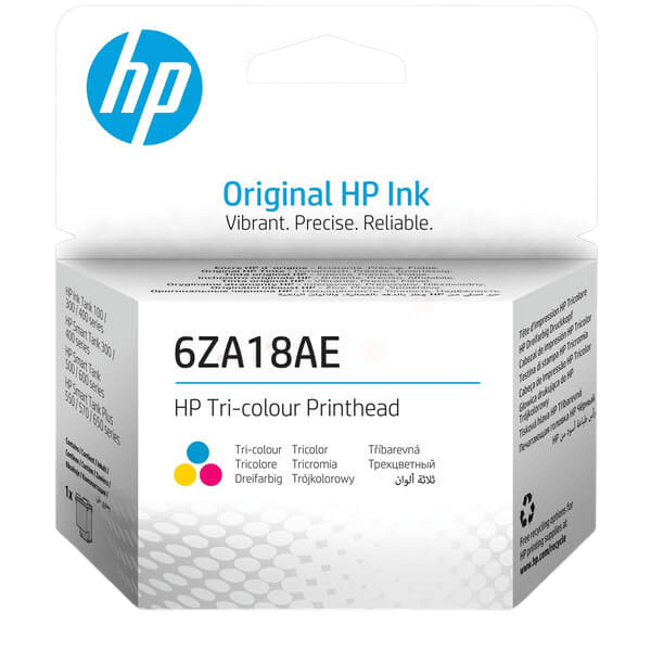 HP 6ZA18AE CMY blækpatron - Original