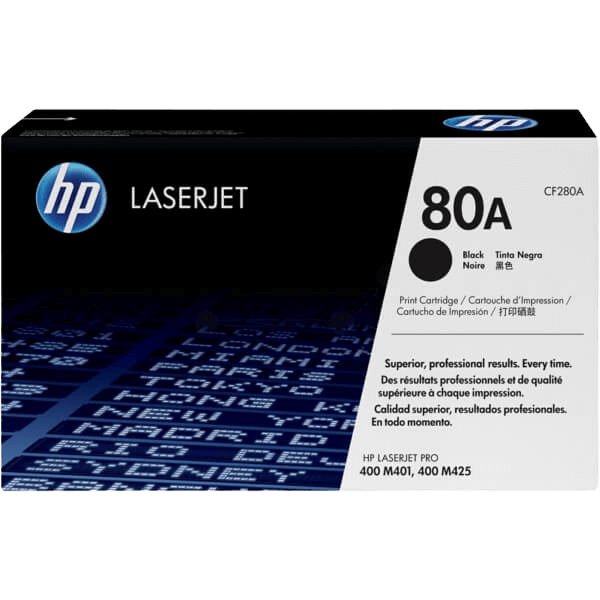 HP 80A / CF280A sort toner - Original