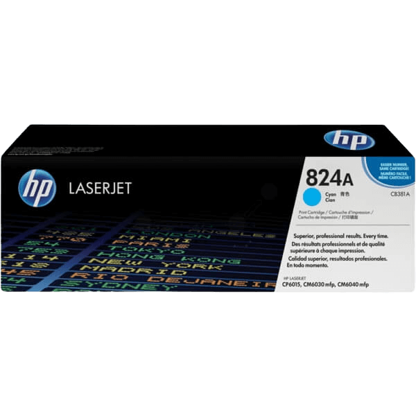 HP 824A / CB381A cyan toner - Original