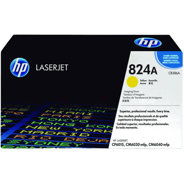 HP 824A / CB386A gul drum - Original