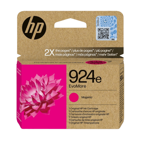 HP 924E / 4K0U8NE magenta XL blækpatron - Original