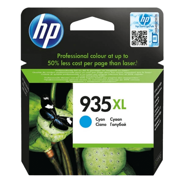 HP 935 / C2P24AE cyan XL blækpatron - Original