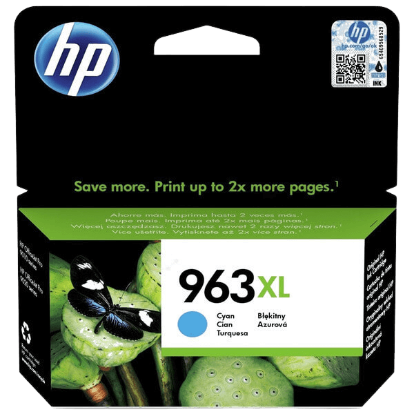 HP 963XL / 3JA27AE cyan XL blækpatron - Original