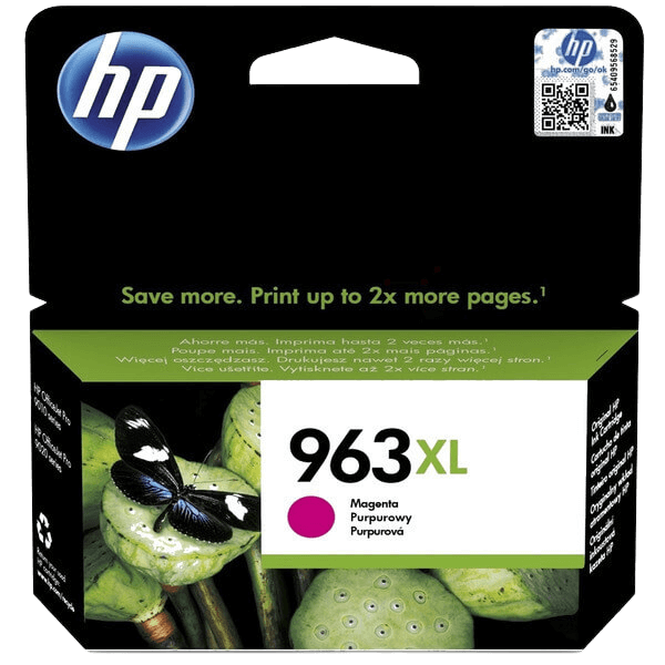HP 963XL / 3JA28AE magenta XL blækpatron - Original
