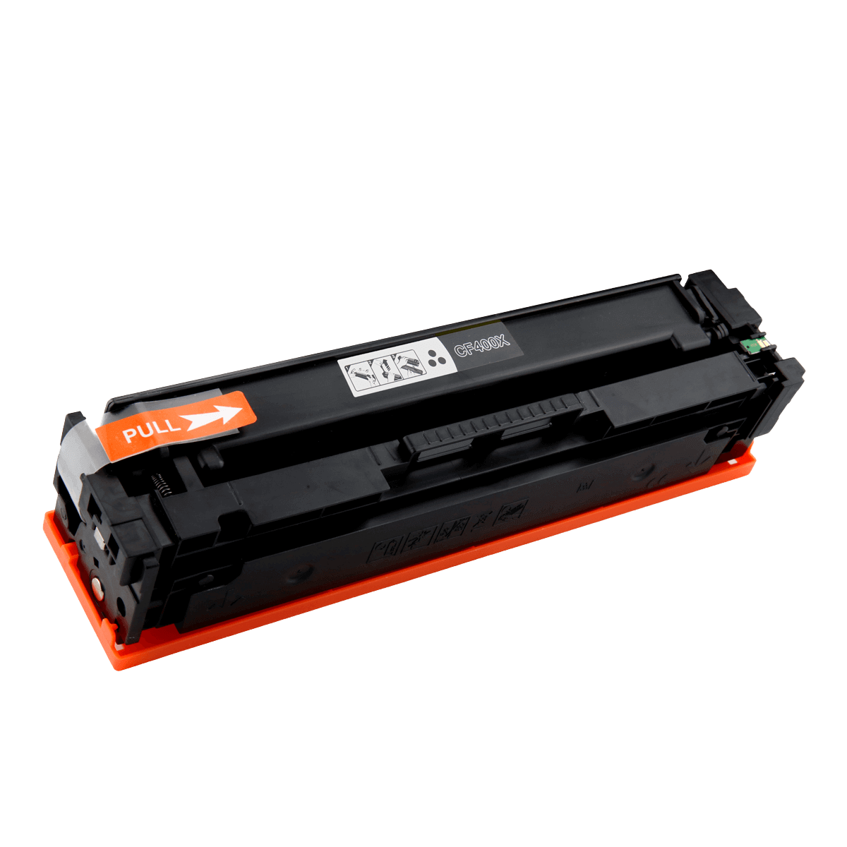 Kompatibel HP 201X / CF400X sort XL toner