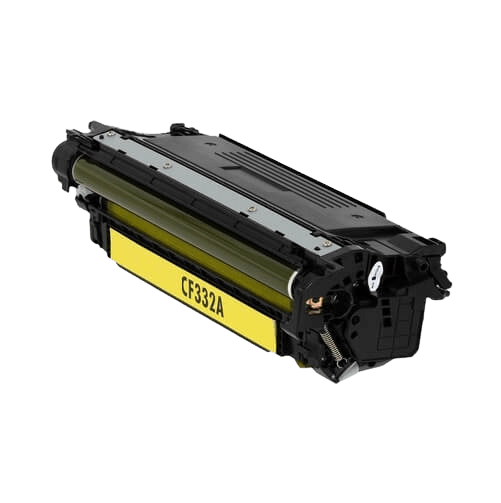 Kompatibel HP 654A / CF332A gul toner