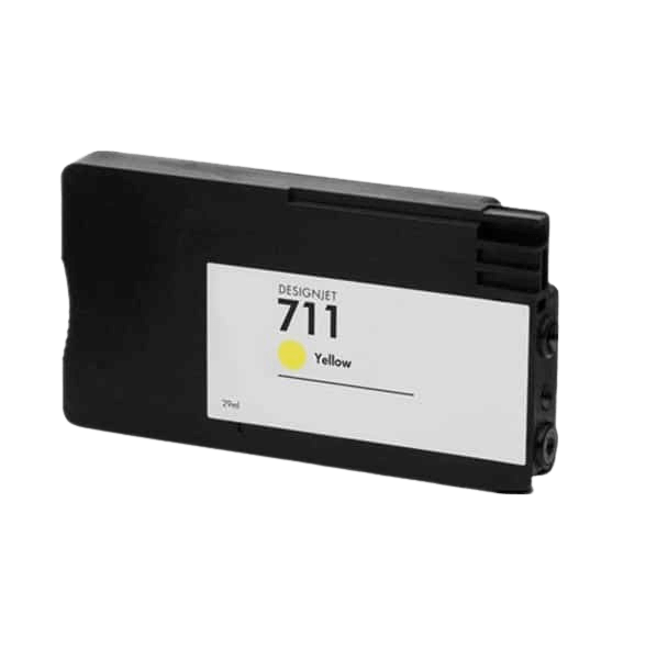 Kompatibel HP 711 / CZ132A gul blækpatron