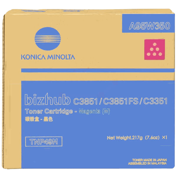 Konica Minolta TNP-49 / A95W350 magenta toner - Original
