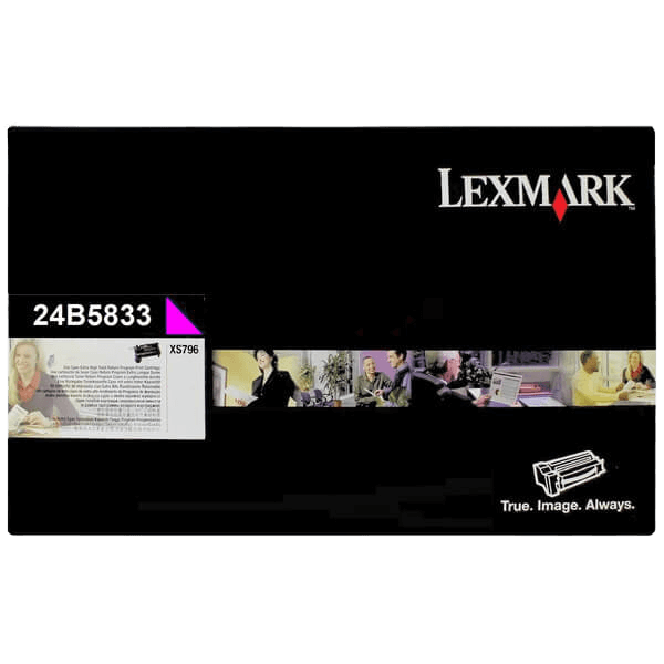 Lexmark 24B5833 magenta toner - Original