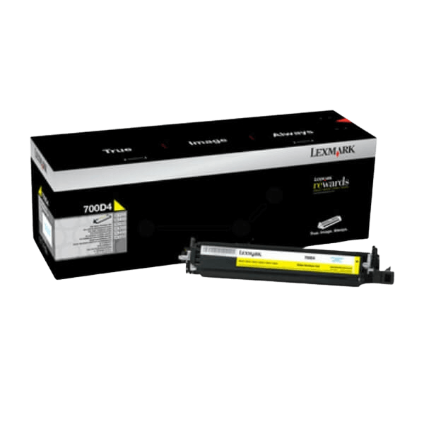 Lexmark 700D4 / 70C0D40 gul developer unit - Original