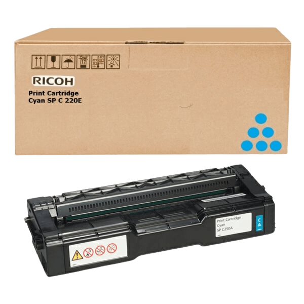 Ricoh 407544 cyan toner - Original