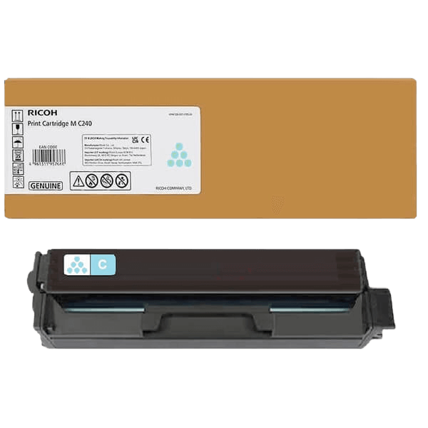 Ricoh 408452 cyan toner - Original